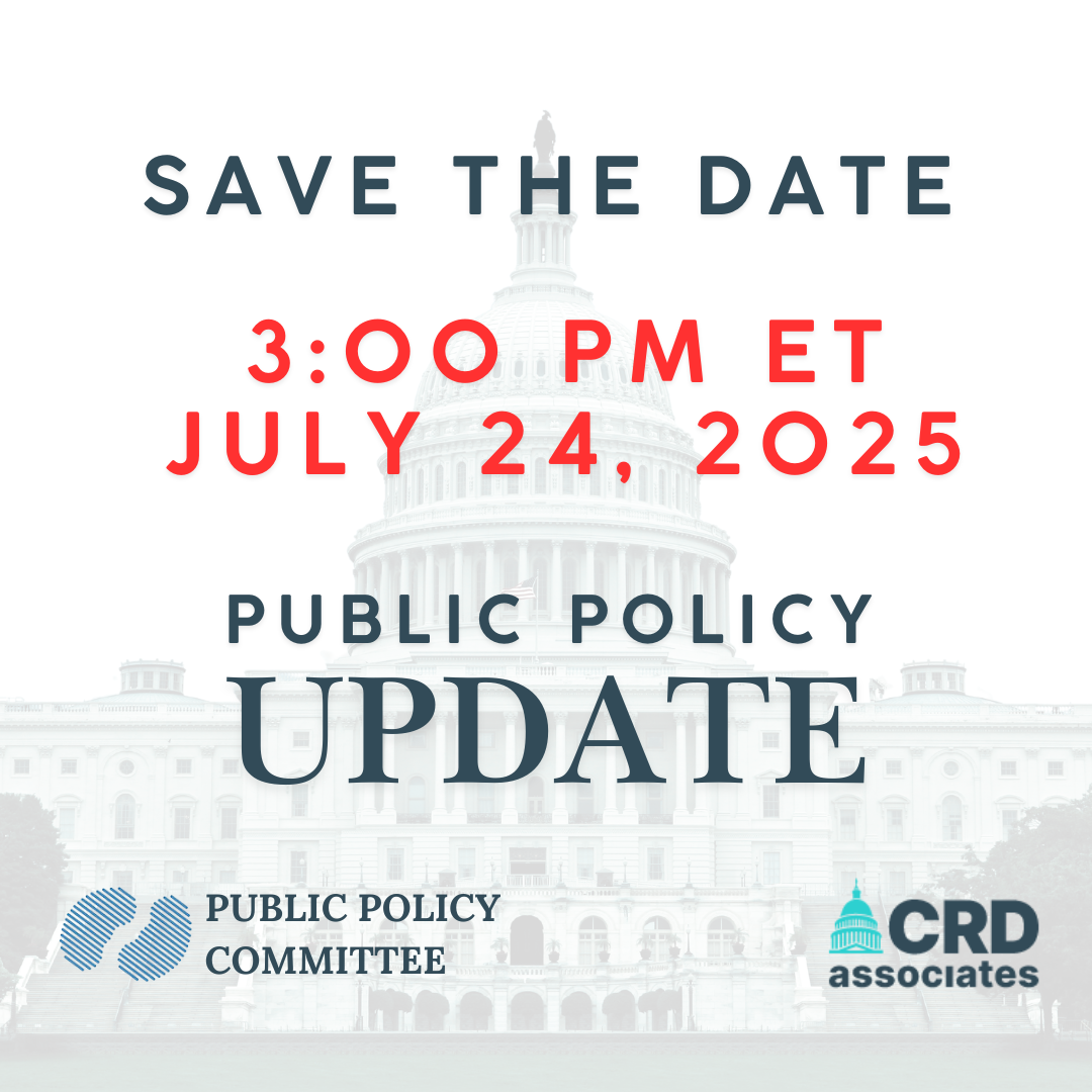 Save the Date: Public Policy Update Webinar